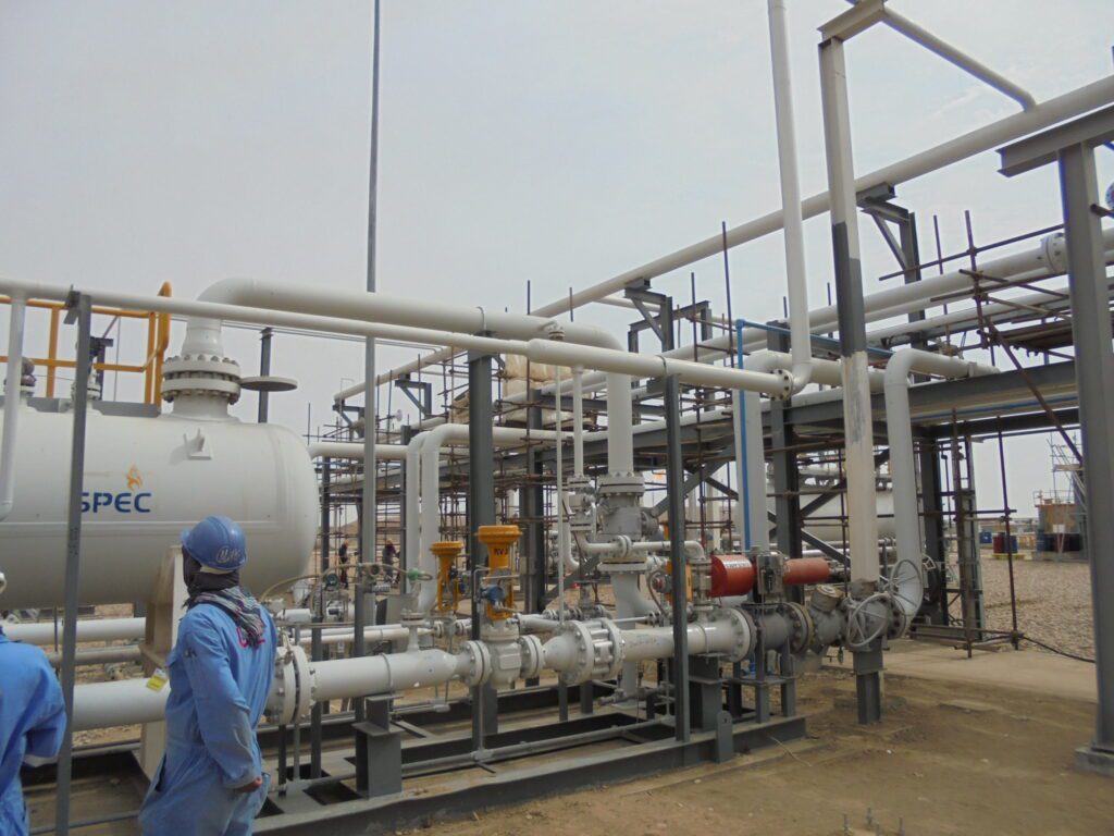 Construction of Compression Facility at Mehar 03