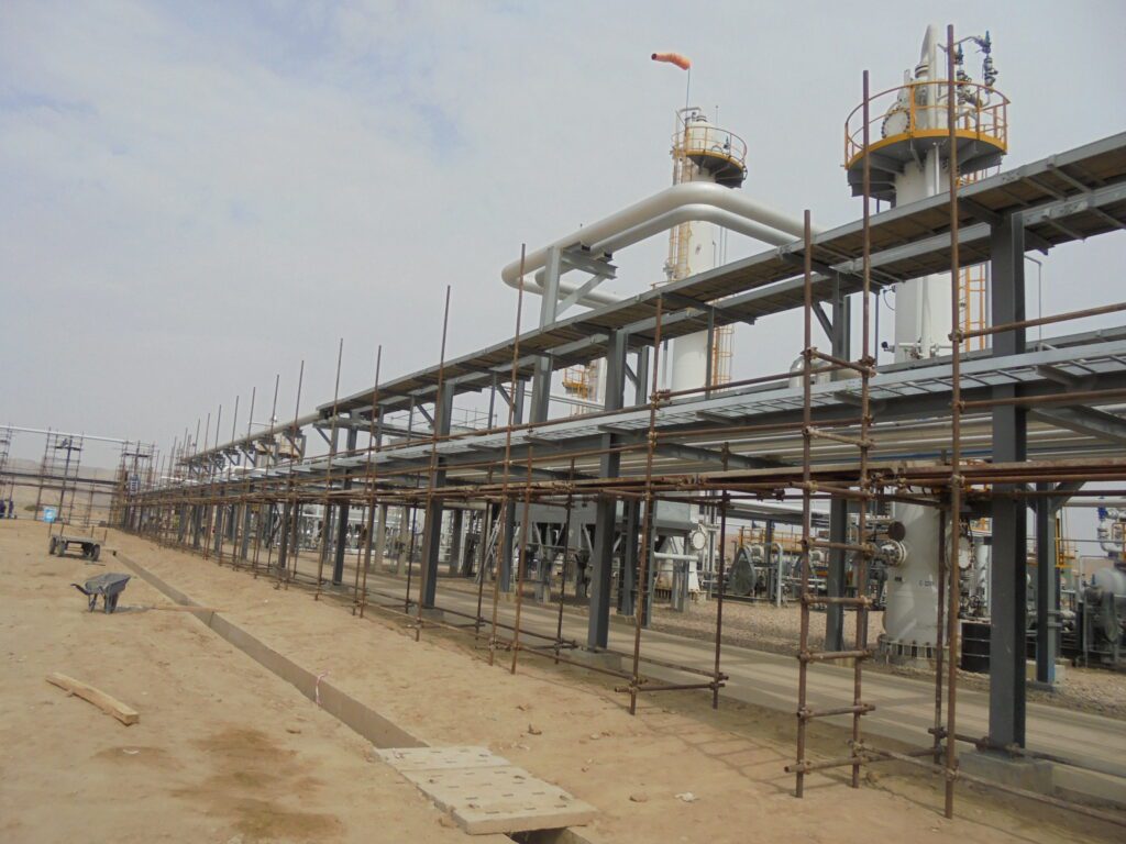Construction of Compression Facility at Mehar 03