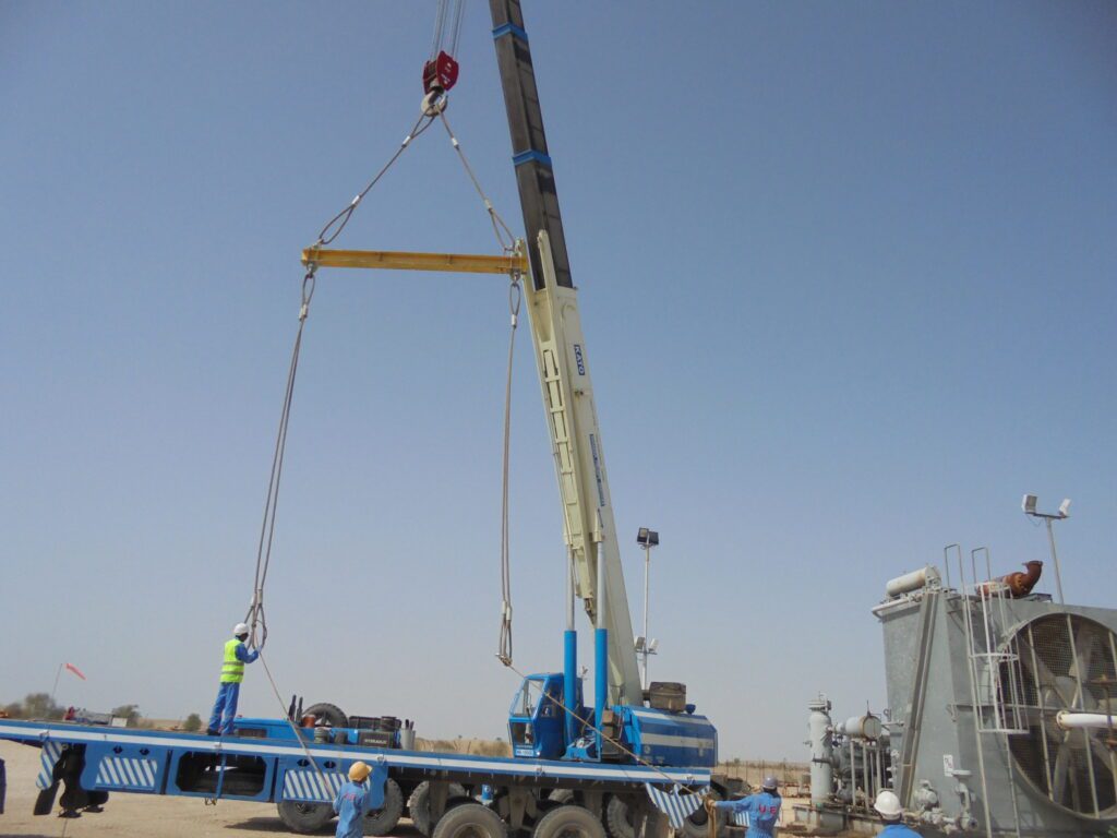 Installation of Compressor and Mechanical Work at Miano 05