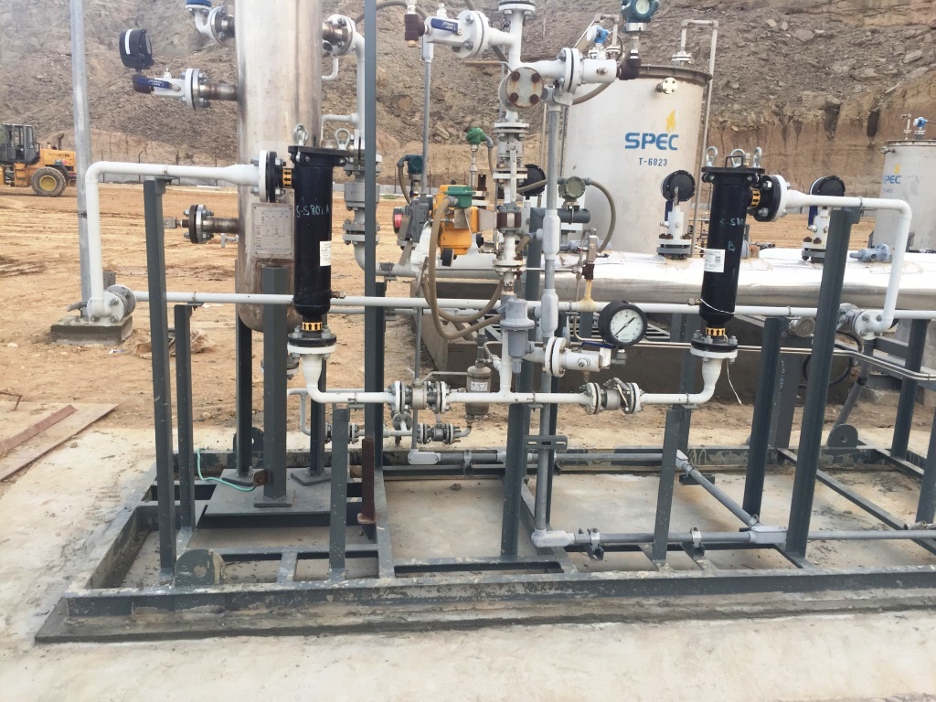 Construction of Wellhead Facility Mehar 2